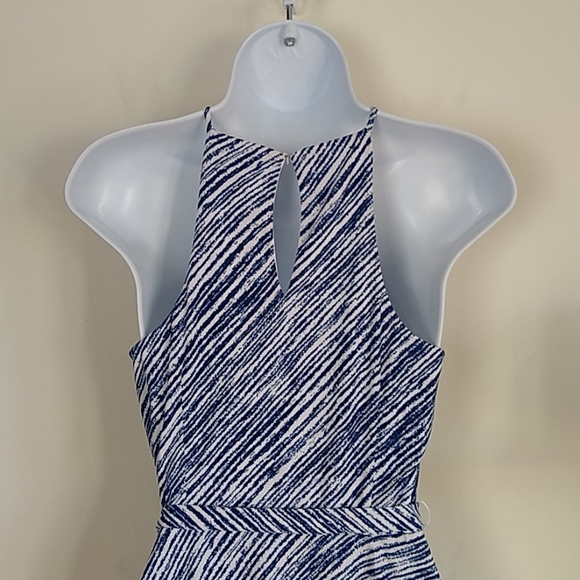 Ann Taylor Stretch Knit Fit & Flare Dress 2 - Picture 8 of 10